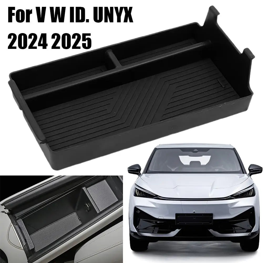 Car Accessories For Volkswagen ID. UNYX 2024 2025 for Cupra Tavascan 2025 Car Center Console Organizer Armrest Storage Box Tray