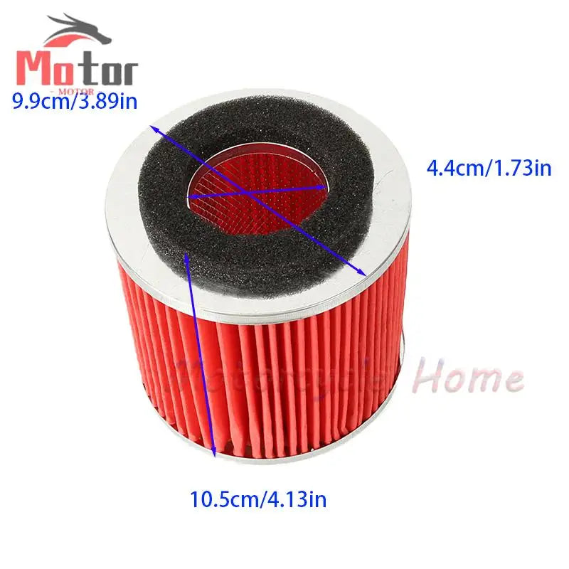 JOG100 air filter is used to protect the engine of motorcycles and filter the intake air