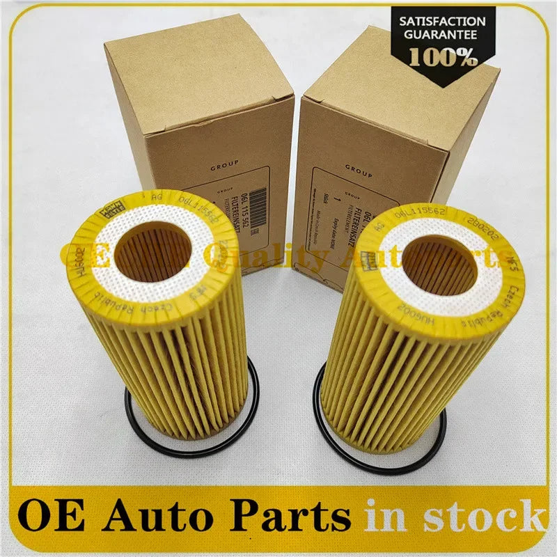 Engine Oil Filter 2.0 & 1.8 For Audi A3 A4 A5 A7 A8 Q5 VW GOLF PASSAT POLO Beetle Jetta Tiguan Car Filter 06L115466 06L115562
