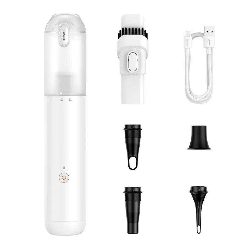 Baseus A3 Lite Car Vacuum Portable Wireless Car Vacuum Cleaner Handheld High Power Cleaning Tool for Auto Interior Dust Removal