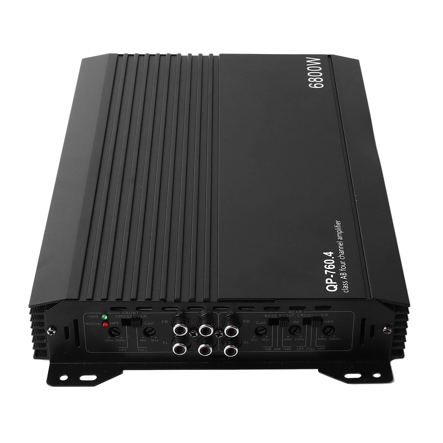 Car Amplifier Car Stereo Amplifier 4 Channel Aluminum Alloy High Heat Dissipation Power Amp for Car Speakers Car Audio Amplifier
