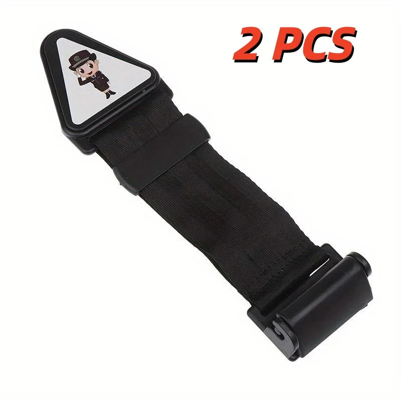 Child Car Seat Belt Adjuster Triangle Anchor Shoulder Protection Limiter Safety Accessory for Vehicle Seats