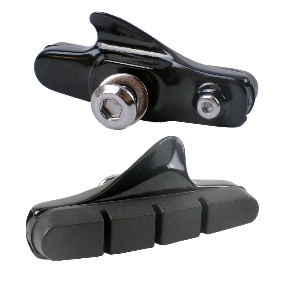 1 Pair Road Bike Folding Brake Shoes Pads LightWeight  for Parts k7 Tertro C-Brake Caliper Bicycle Parts