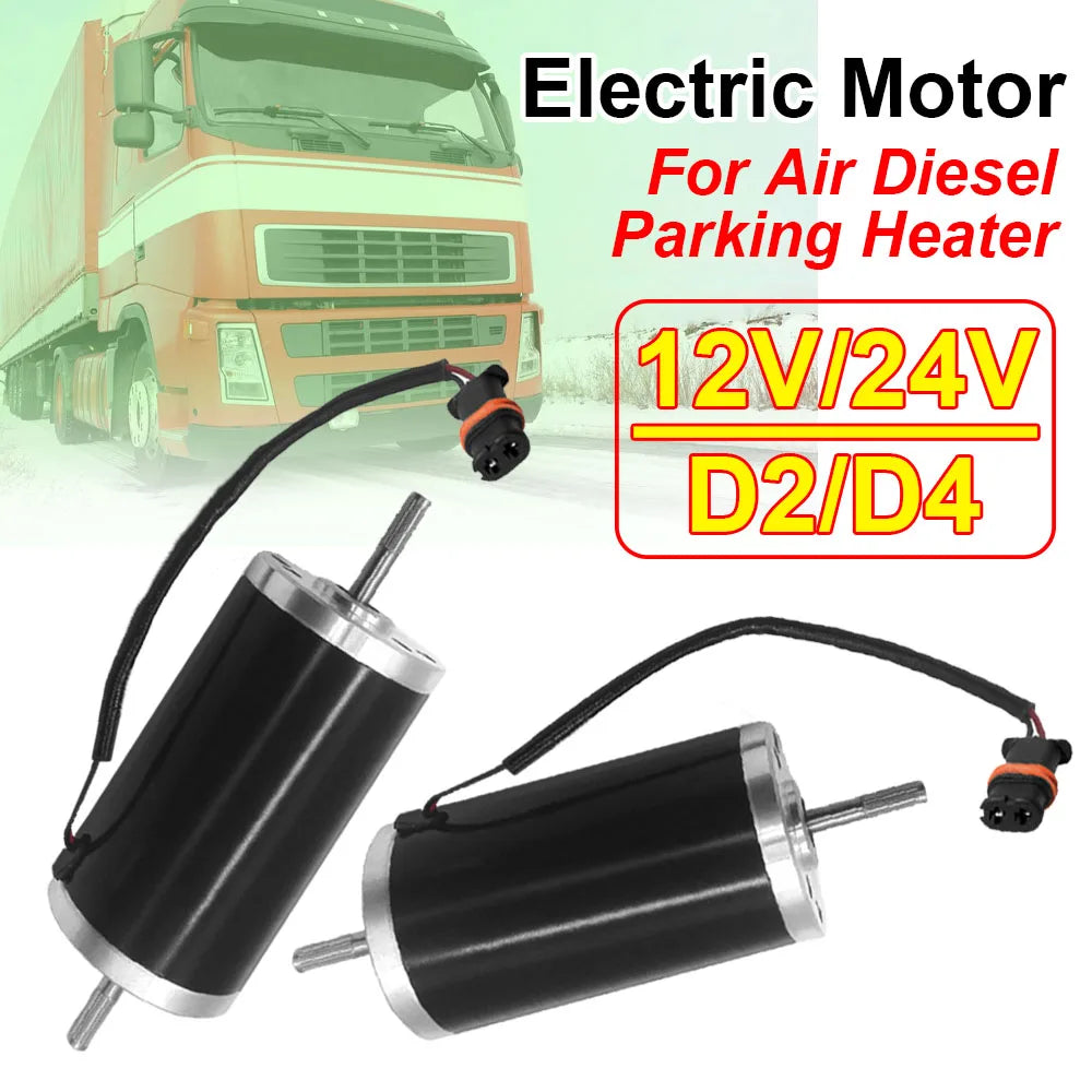 For Eberspacher Airtronic 12V 24V D2 D4 Car Heater Electric Motor For Air Diesel Parking Heater Truck Caravan Motohome Heaters