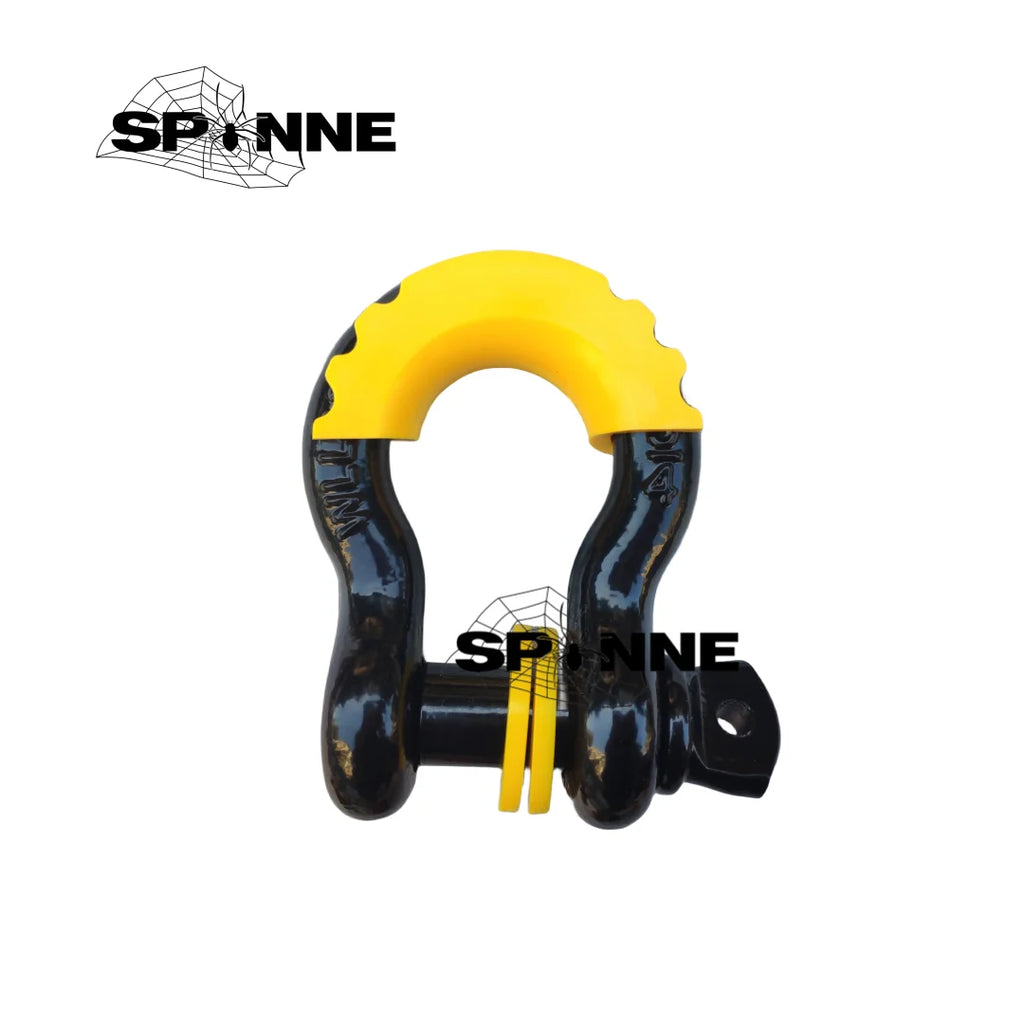 3/4 D Ring Shackle 4.75 Ton Tow truck Hook With Protective Cover Fit Universally for Off-Road Truck Offroad Towing Accessories