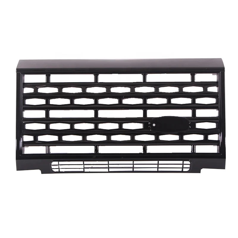 Truck Part Auto Parts Exterior Accessories Abs Plastic Black Grill Front Bumper Grill Pirrilla Fit For Land Rover Defender Trd