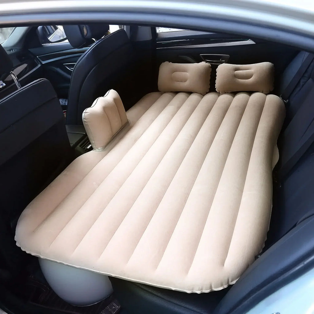 Car Travel Bed Automatic Air Mattress Sleeping Pad Inflatable BackSeat Bed Outdoor Cushions Camping Sofa Bed Accessories for Car