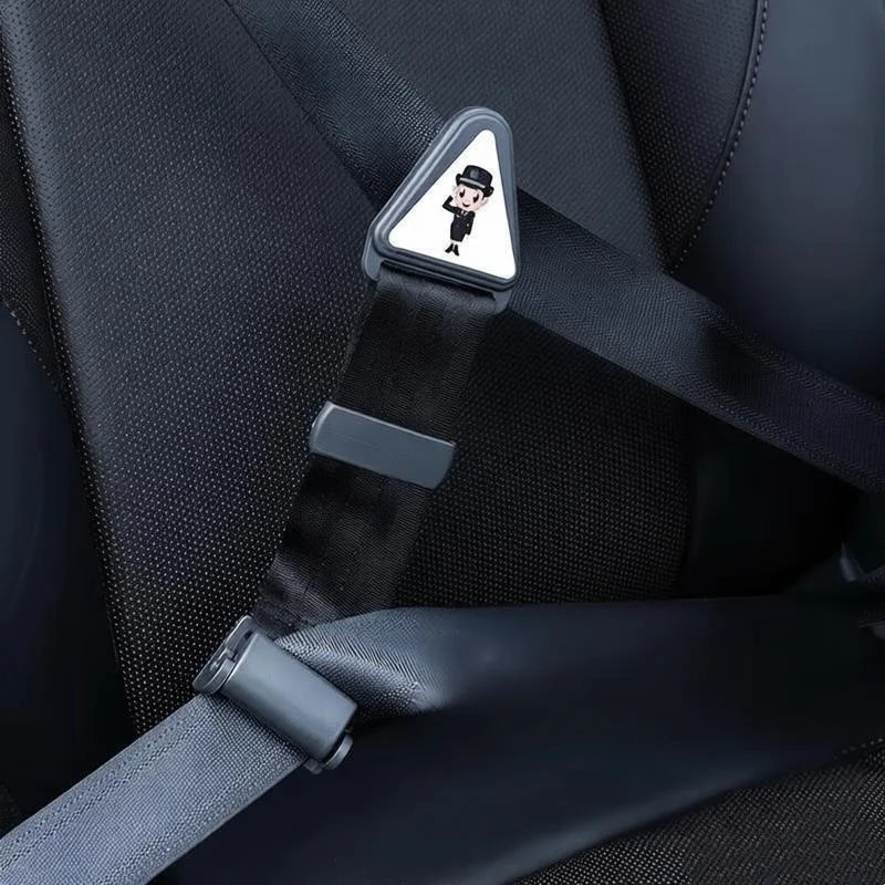 Child Car Seat Belt Adjuster Triangle Anchor Shoulder Protection Limiter Safety Accessory for Vehicle Seats