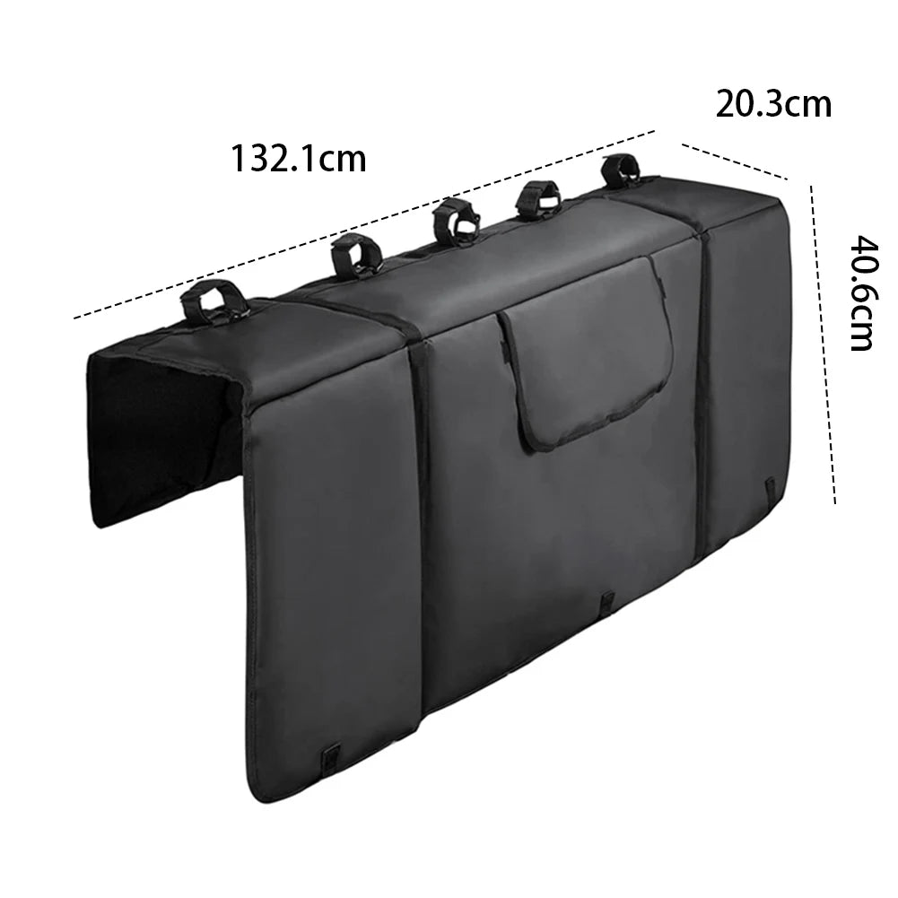Pickup Truck Tailgate Bicycle Transport Pad Tailgate Cover Protection Pad Holds Up To 5 Bikes Truck Accessories for Bicycle