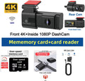 Smart Dash Cam 4K UHD Recording Car Camera DVR Night Vision Video Recorder WDR G sensor 140 Wide-Angle Suppot Large Memory
