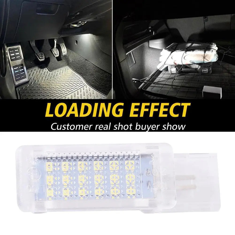 Car LED Lights LED Footwell Light Glove box Trunk Light For Audi A4 For VW Golf Sportsvan For Skoda Superb For Porsche Cayenne