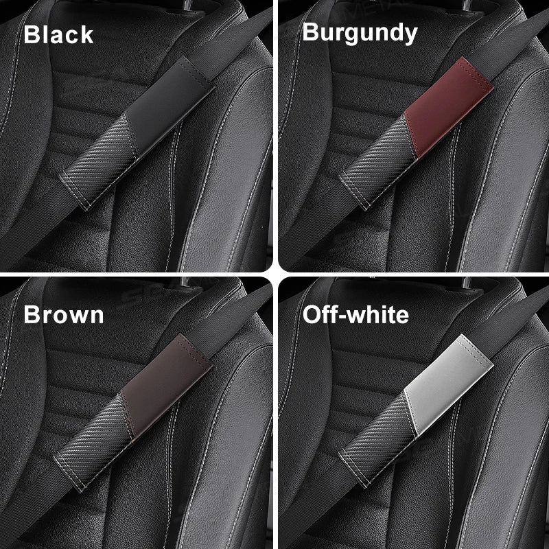 SEAMETAL Car Seat Belt Cover Auto Seat Belt Shoulder Protector Breathable