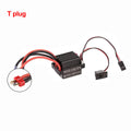 Controlador de velocidad eléctrico NEEBRC 320A ESC cepillado, 2-3S, impermeable, 5 V/2 A, BEC para coche, barco, oruga RC 1:10