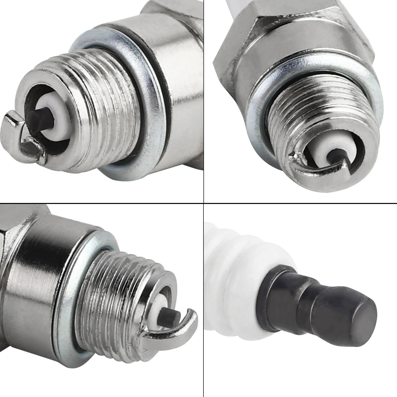 Bujía Z4C para motor de 2 tiempos de 49 cc, 50 cc, 66 cc, 70 cc y 80 cc, para bicicleta motorizada, ciclomotor o scooter Yamaha JOG 50, 90, ZX50 y QJ50.