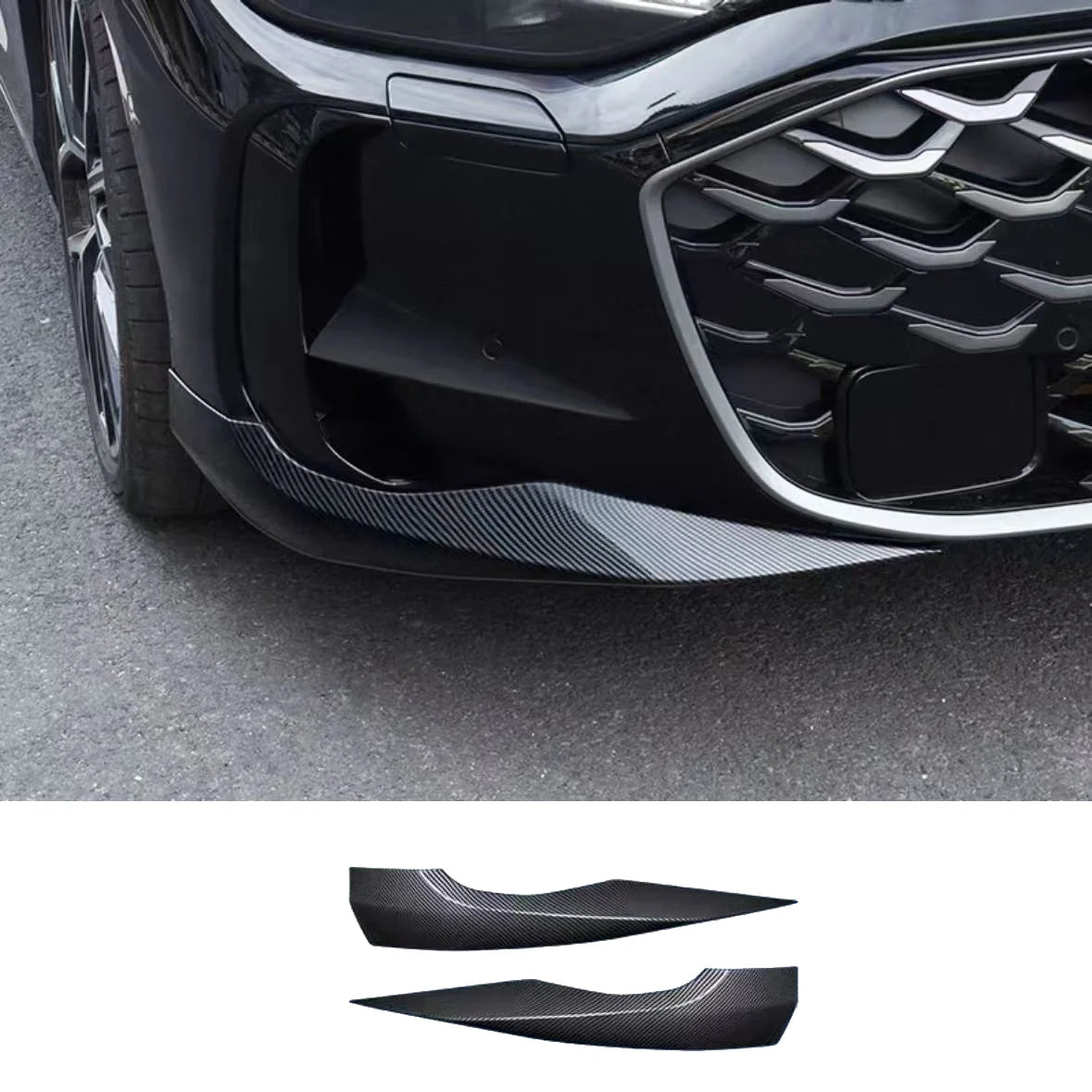 Fit for Audi A5 2026 Accessories Carbon Fiber ABS Interior Overlay Covers Upgrade Inner Decoration Parts Protector
