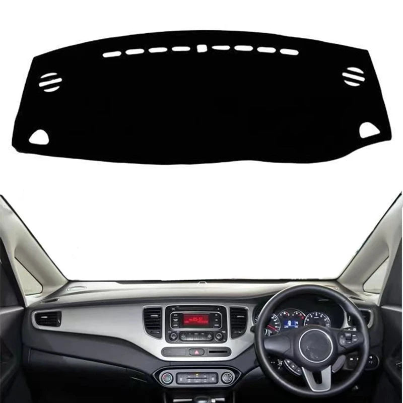For Kia Carens RP 2013 2014 2015-2019 Car Dashboard Cover Sunshield Mat Pad Dash Board Instrument Protect Carpet Rug Accessories