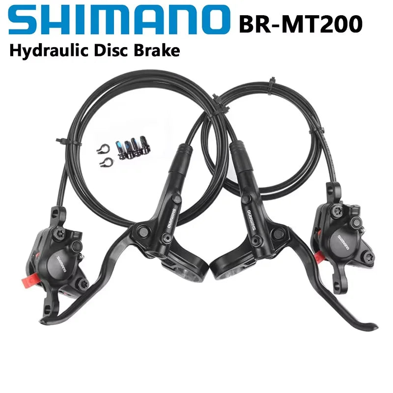 Freno Shimano MT200 BL BR MTB E-bike Freno de disco hidráulico Bicicleta eléctrica Freno delantero izquierdo Freno trasero derecho