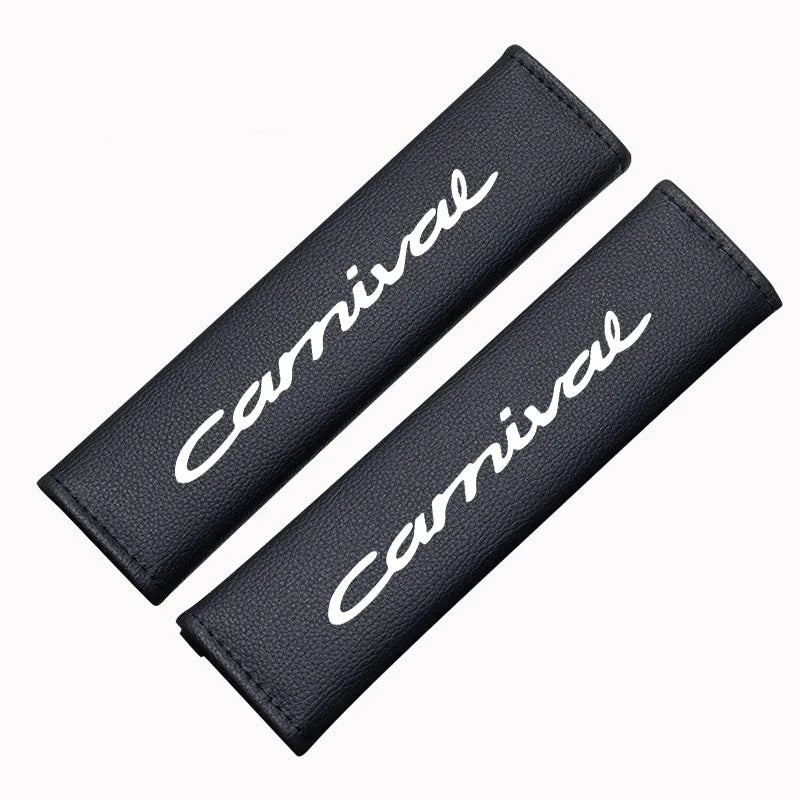 Car Safety Belt Cover Adjustable Seat Belt Cover Shoulder Strap Covers For KIA carnival Accessories Car Shoulder Protector Pad