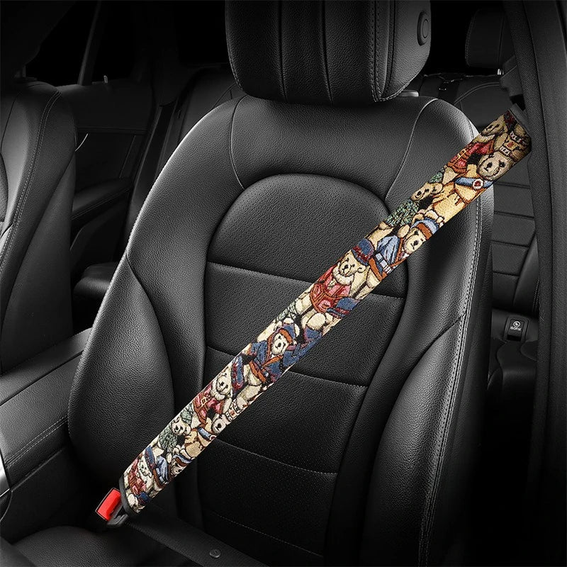 New Universal Car Seat Belt Shoulder Cover - Anti-Cut Comfort Pad with Extend Protector for Truck & SUV