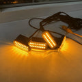 LED Front Grille Light For Pickup Offroad Suv Car Daytime Running Light Wheel Eyebrow Lamp 12V