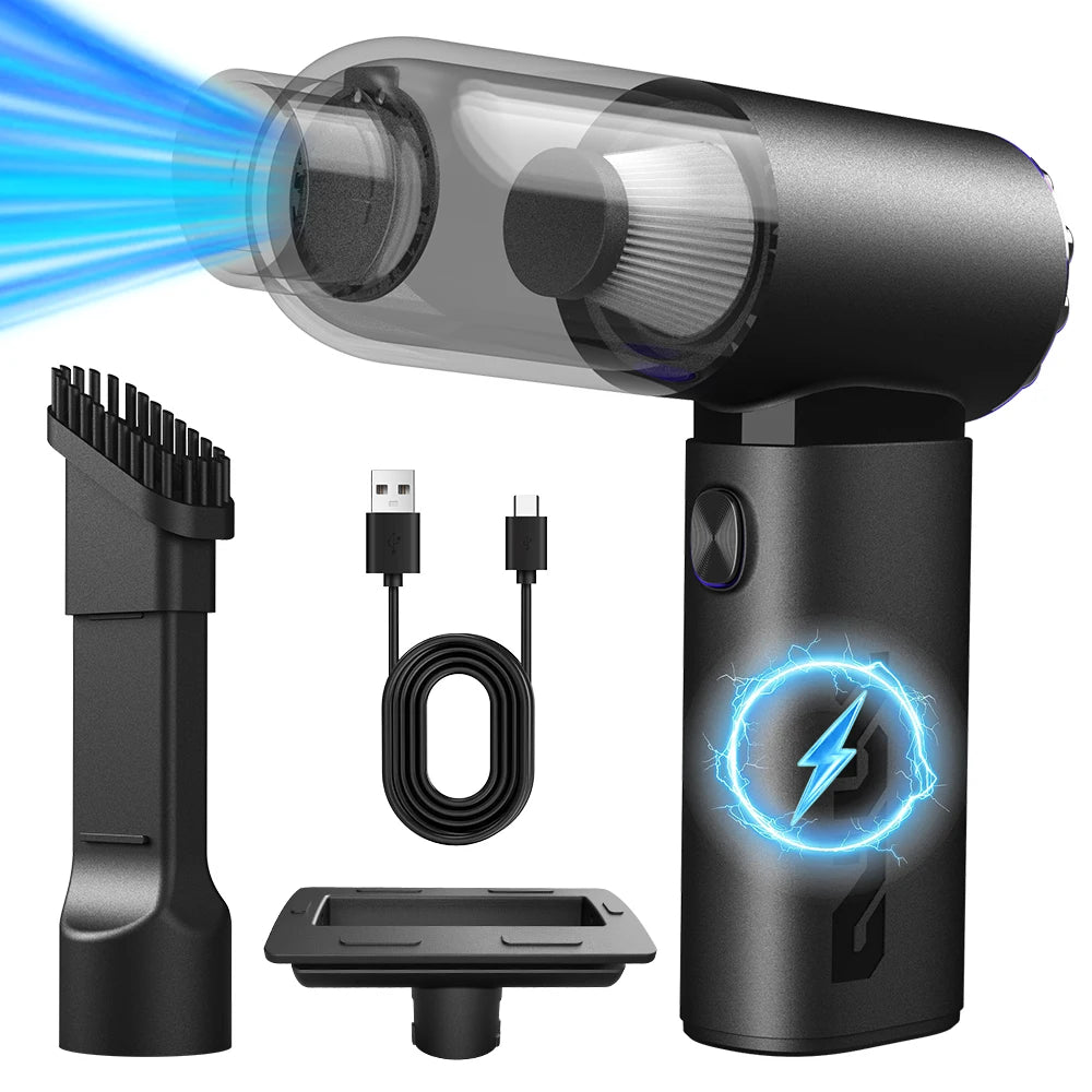 Car Vacuum Cleaner Wireless Air Dust Blower Gun for Car Portable Cleaning Appliance Cordless Vehicle Cleaner 20000PA Home Office