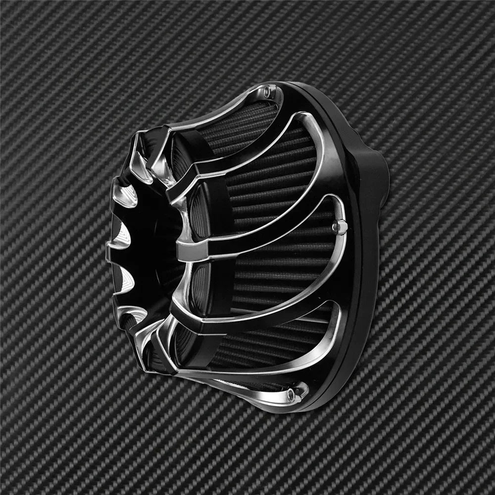 Motorcycle Air Filter Cleaner Intake Filter Grey Element For Harley Sportster XL Dyna Touring Street Electra Road Glide Softail