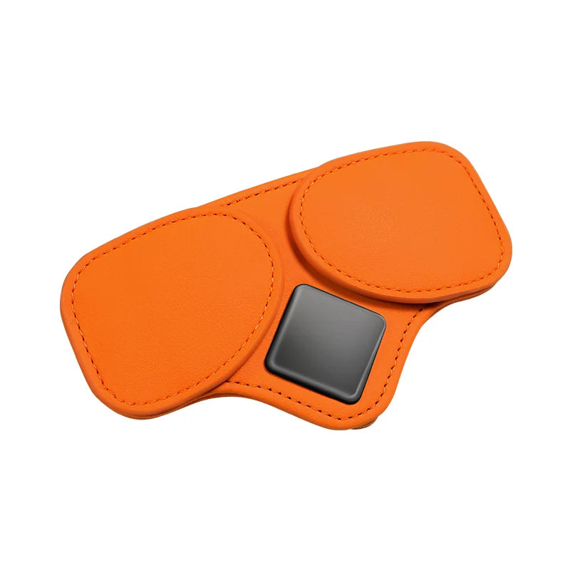 Car-mounted eyeglass holder - sunglasses double holder - car sunshade for storing sunglasses, tickets and cards car accessories