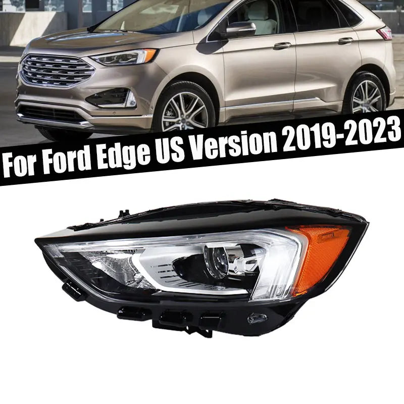 Car Accessories For Ford Edge US Version 2019 2020 2021 2022 2023 Front Headlight Signal Lamp Driving Light Headlight Assembly