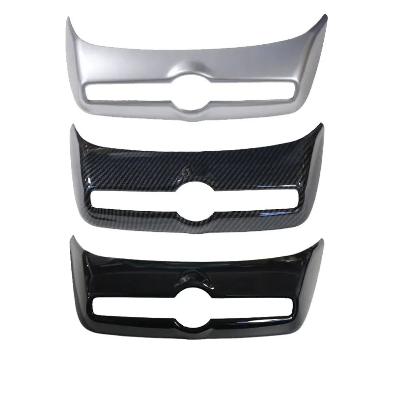 For Volvo XC40 C40 car interior decoration with ABS car accessories, carbon fiber texture, black gloss