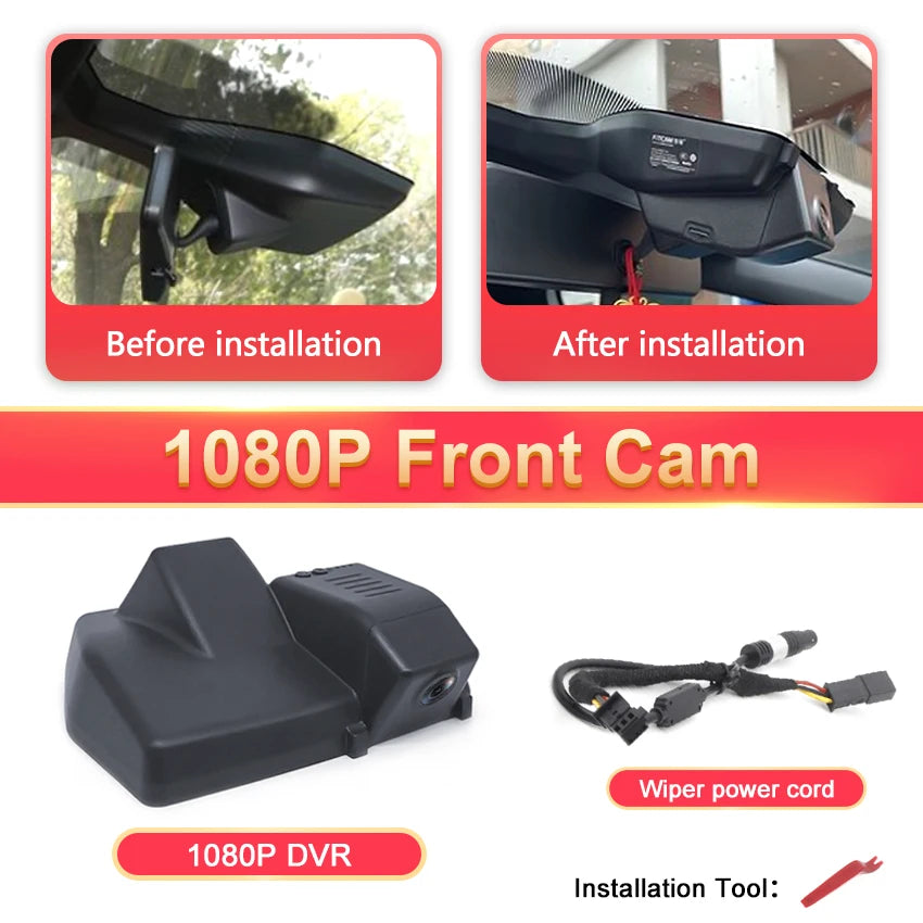 Dash Cam 4K for VW Volkswagen ID.3 ID3 GTX Convertible Cabriolet Hatchback 2022 2021 2020,Plug and Play Dashcam For Cupra Born