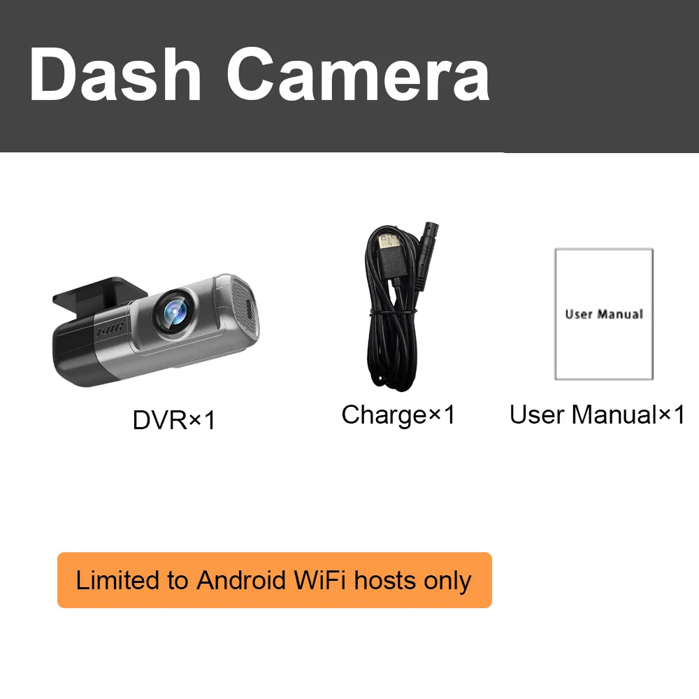 New Car Dash Cam ADAS for Car Android Player Dashcam 24 H Looping record IR Night Vision USB Dash Cam Auto Recorder with WIFI