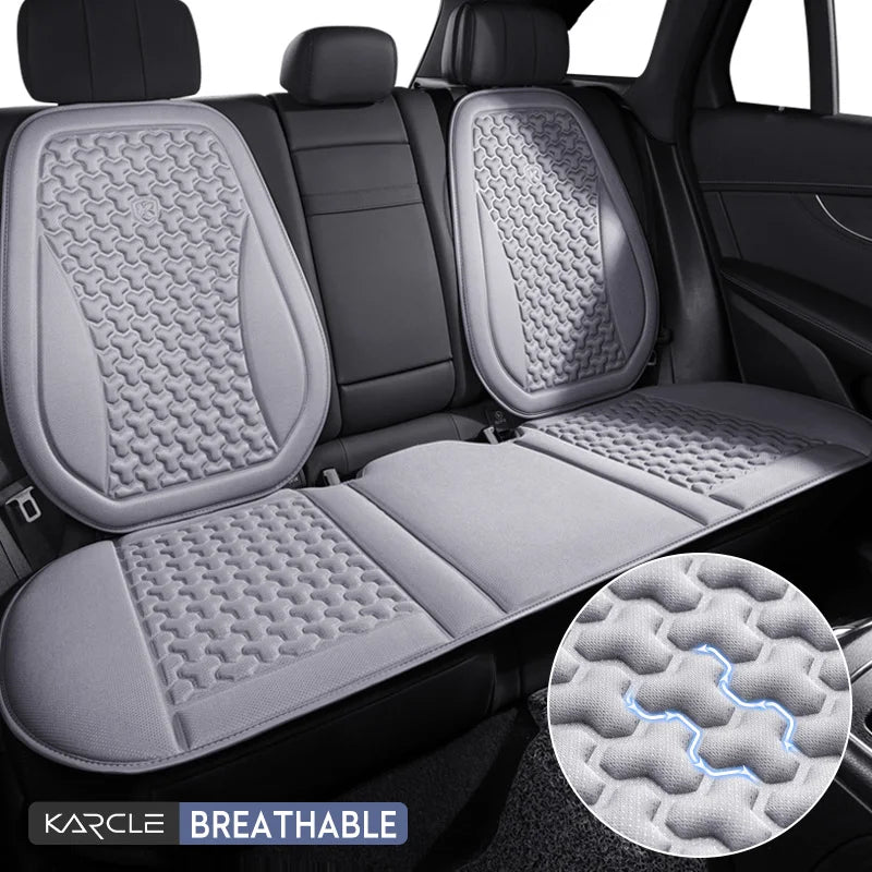 Universal Car Seat Covers Convex Design 3D Breathable Seat Covers Durable Car Seat Cushion Sweatproof Car Interior Accessories