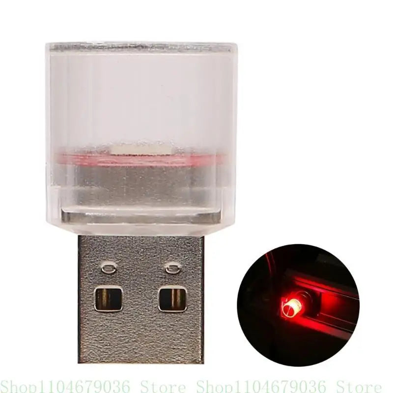 LED Car Light USB Interfaces Easy to Install Suitable for Personalizing & Cozy Vehicle Ambiances