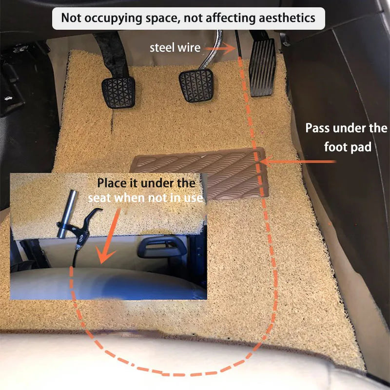 Car Auxiliary Brake Device Manual Transmission Automatic Transmission Universal Car Learner Co Pilot Brakes Safety Equipment