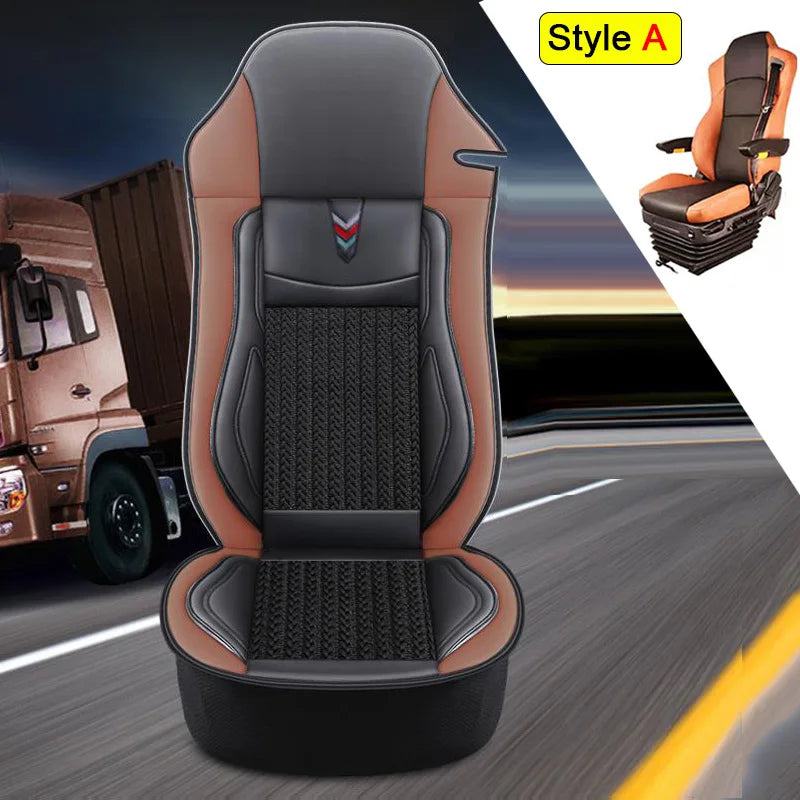 Truck Lorry Bus Auto Seat Cushion Cover for SITRAK C5H G7H HOHAN N7G N5G SCANIA Volvo Benz Renault DAF IVECO Hino TATRA Iveco