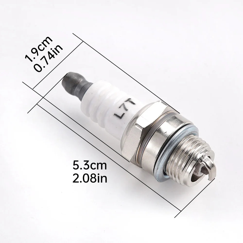 1/5Pcs Mower Flower Spark Plug RJ19LM BR2LM Lawn Mower Spark Plugs for Briggs & Stratton Engines Motors Power DIY Accessories