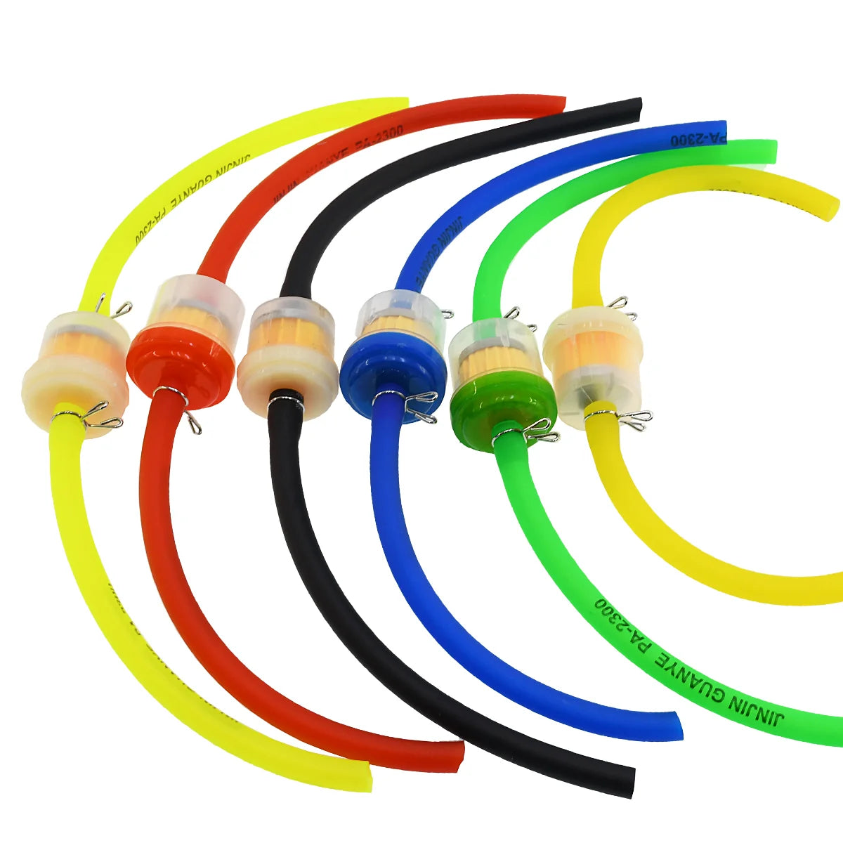 Motorcycle Universal Gas Fuel Filters and Fuel Pipe For 49cc 50cc 110cc 125cc Moped Scooter ATV Go Kart Motocross Dirt Pit Bike