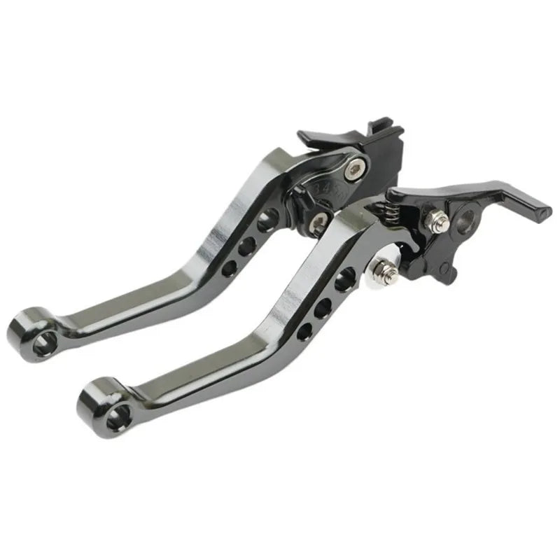 Adjustable Brake Levers for Motorcycle & Electric Car, Double Disc Clutch Brake Rod, Front/Rear Disc Brake Modification