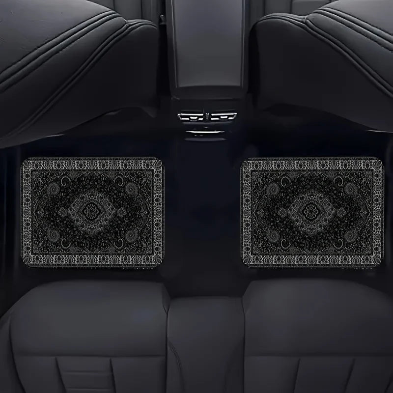 Car Floor Mats Rectangular Bandana Print Design for Rug Carpet Tapis Shawl Towel Carpet Floor Mats for Cars, Auto Interior Decor