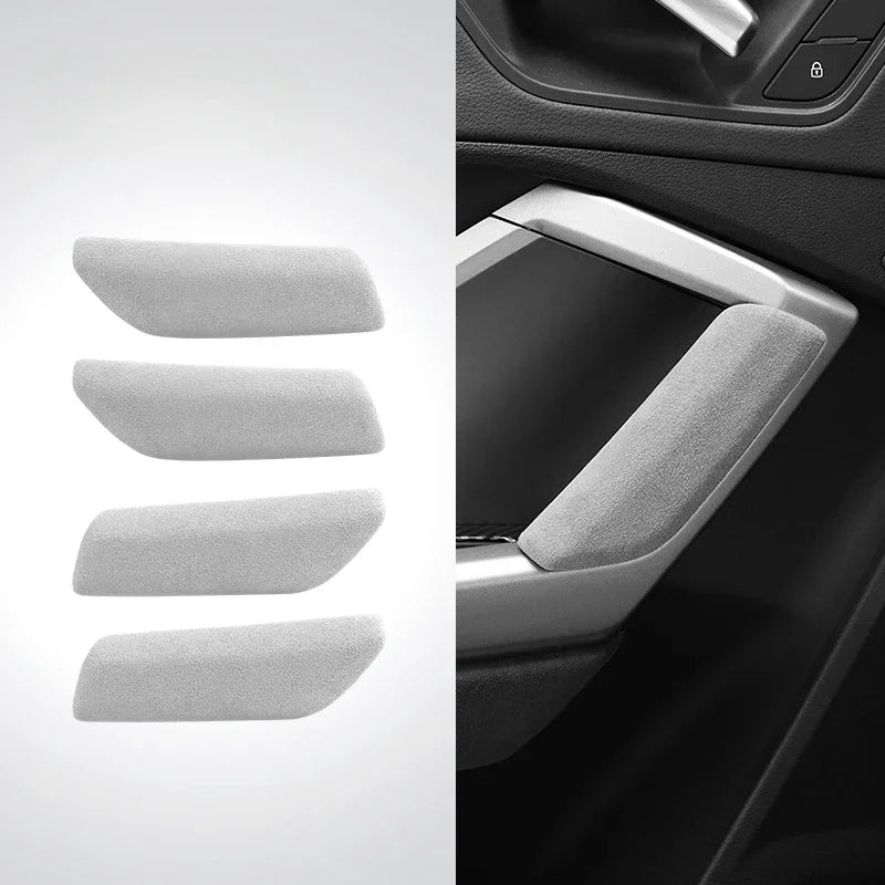 For Audi Q3 2019-2022 Car Interior Supplies Modified Decorative Supplies Door Handle Car Handle Decorative Modification Cover