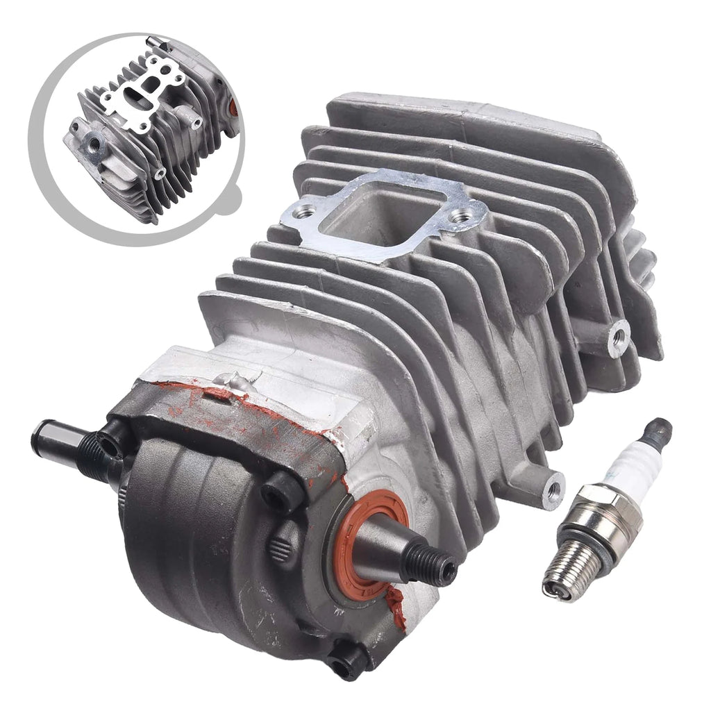 40mm Engine Motor Cylinder Piston Crankshaft For MS211 MS211C  For MS 211 Chainsaws Garden Power Tool Accessories