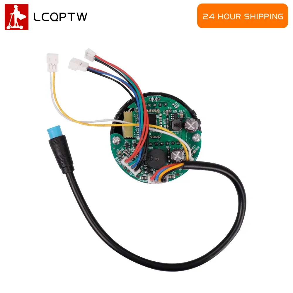 Kit de tablero de instrumentos para patinete eléctrico con cubierta y piezas de placa de circuito para Segway Ninebot ES1 ES2 ES3 ES4