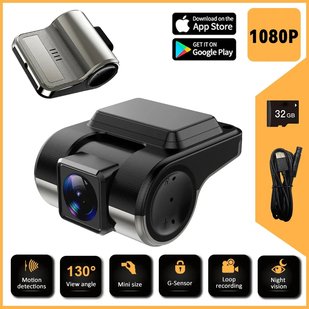 Car DVR Camera ADAS Car Dash Cam Android Player Navigation Dashcam DVRs Video HD 1080P Night Vision USB Dash Cam Auto Recorder