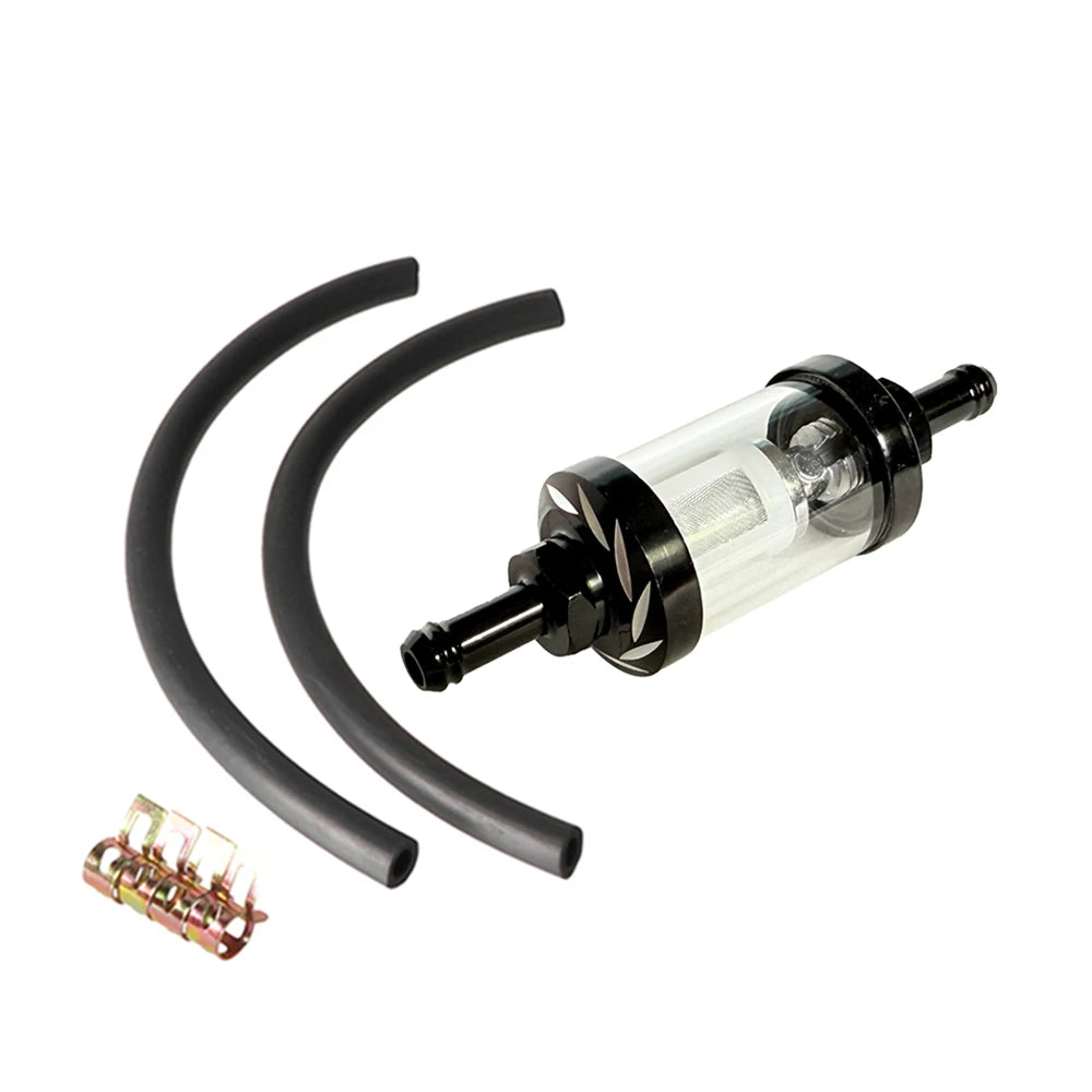 Reusable Washable 8mm Universal Inline Fuel Filter for ATV Kawasaki KTM Yamaha Honda CRF Series Parts