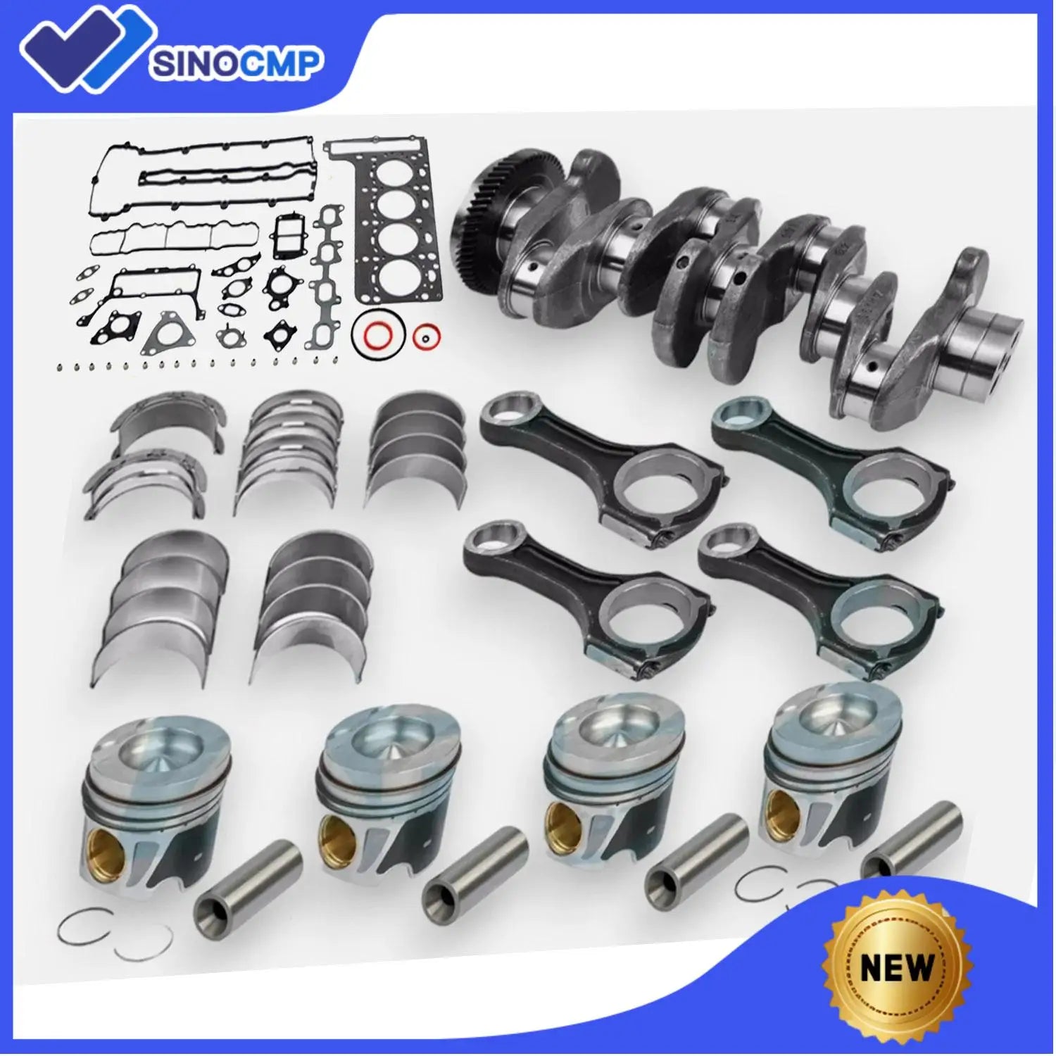 1set Engine Rebuild Overhaul Parts For Mercedes-Benz A 200D 176.008 Auto Parts
