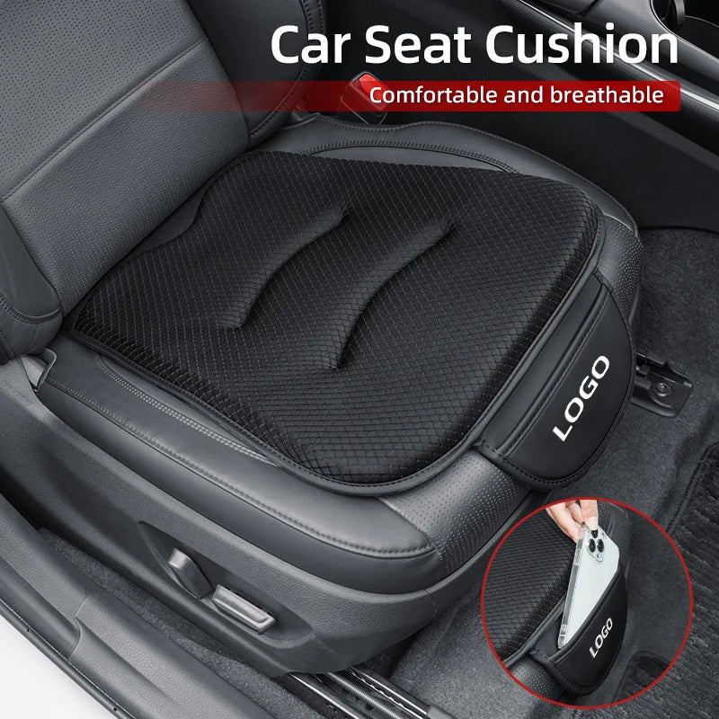 Car Seat Protection Cover Front Rear Cushions Storage Bags Accessories
