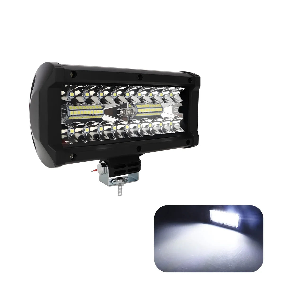 Car LED Work Light Bar 12V 24V LED Headlights 120W Spotlights Super Bright Fog Lamp For Truck Car SUV ATV UTV Bar Offroad 4x4