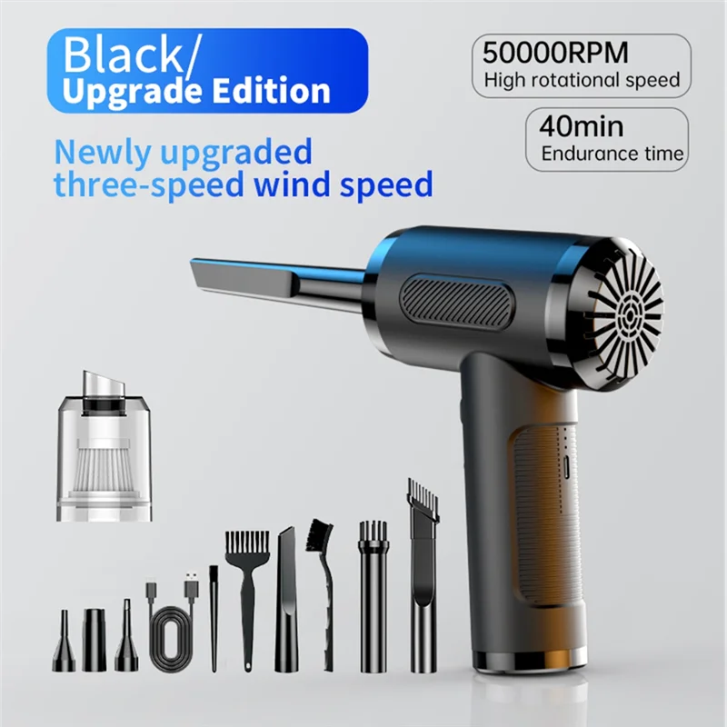 CABE-Computer Vacuum Cleaner USB Charging Computer Household Blower Cleaner Car High Power Powerful Cleaning