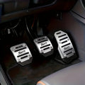 3 manual anti-slip car pedals - Ergonomically designed, durable, suitable for throttle, brake and manual transmission