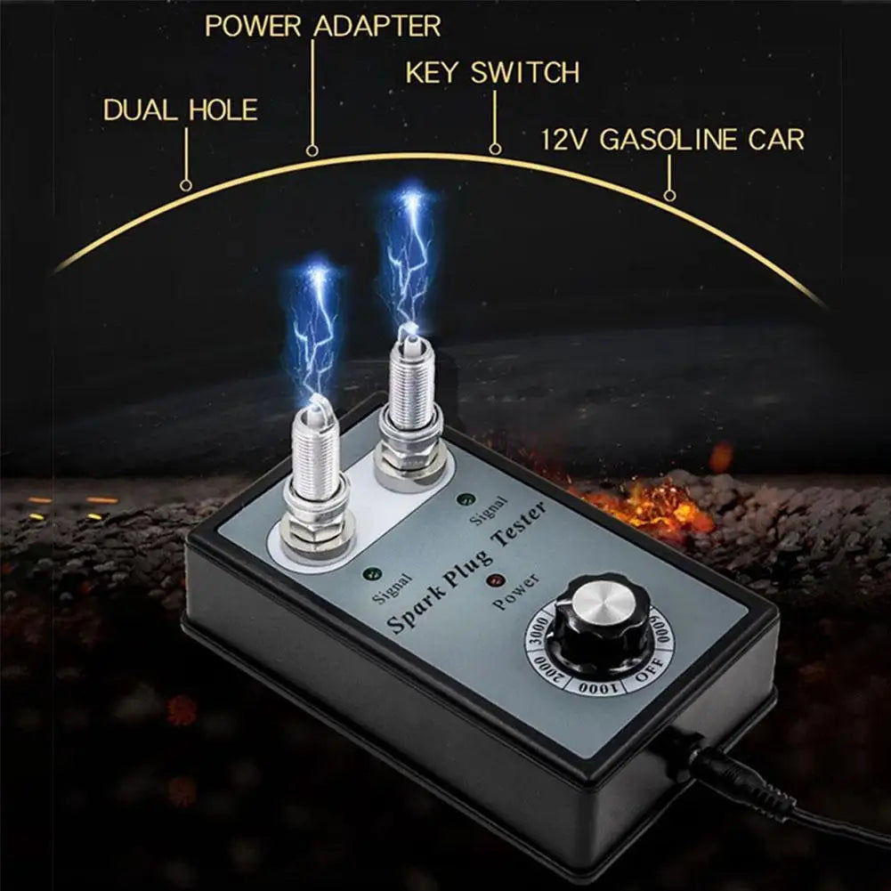 Automotive Spark Plug Tester 12V Automotive Spark Plug Tester Automotive Engine Automotive Diagnostic Tool